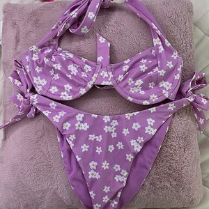 Pacsun swimsuit (top is medium and bottoms are small)